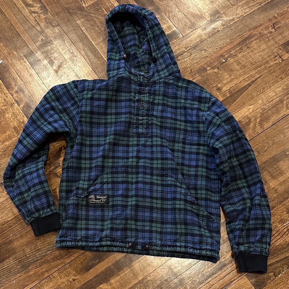 Plaid Hooded Women's Sweater